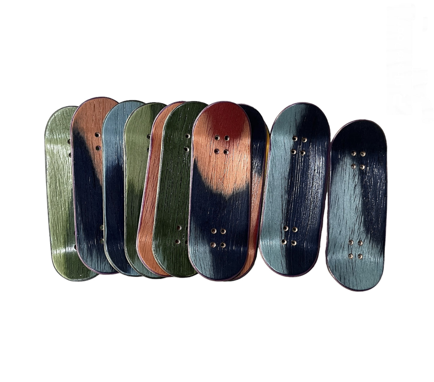 Handmade color maple wood 5 layers 34*96mm Limited Fingerboard Deck