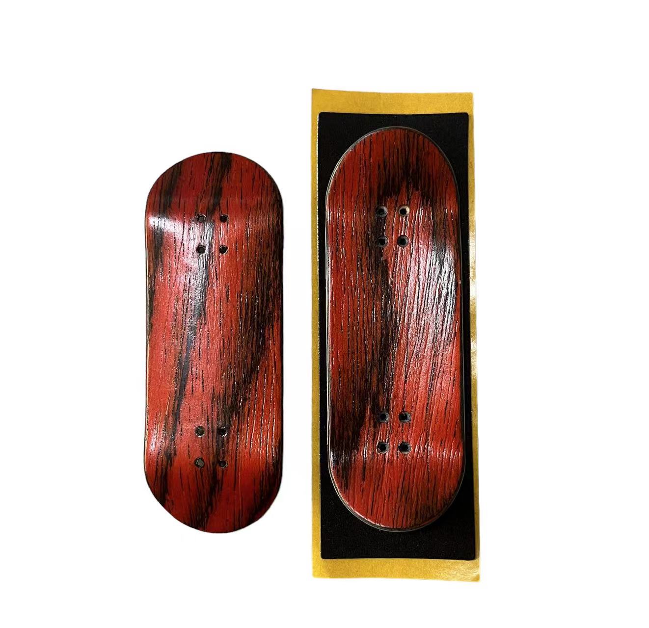 Handmade color maple wood 5 layers 34*96mm Limited Fingerboard Deck