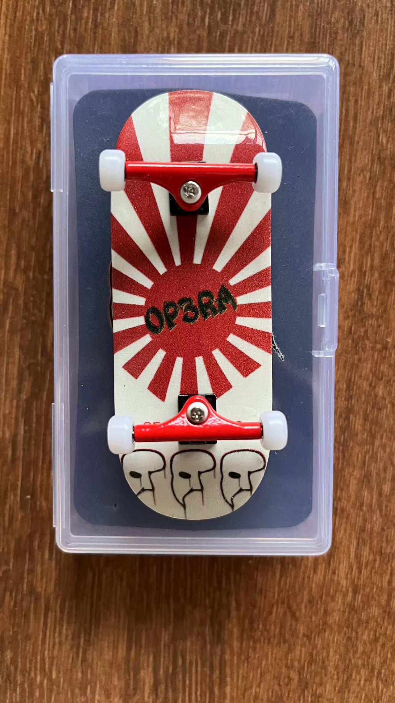 Op3ra Fingerboard Complete Plastic box Package 34*96mm