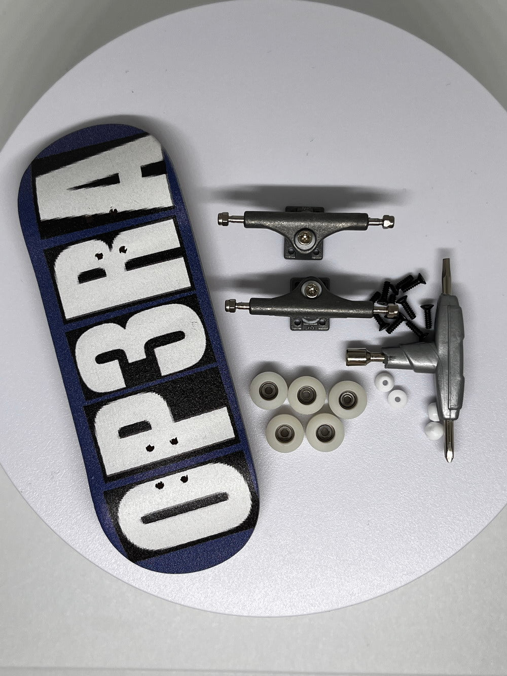 Op3ra Pro Fingerboard Complete 34 * 96mm - The Blocks (Blue) Edition