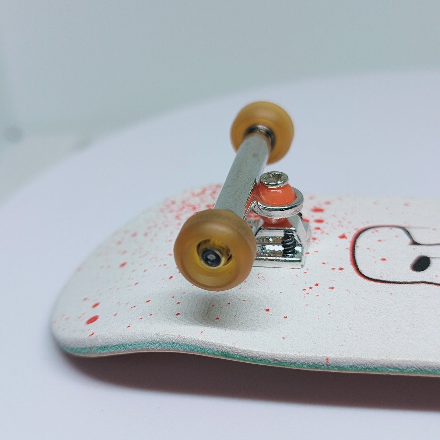 75D Clear Amber Urethane Pro Fingerboard Wheels 7.8*4.8mm