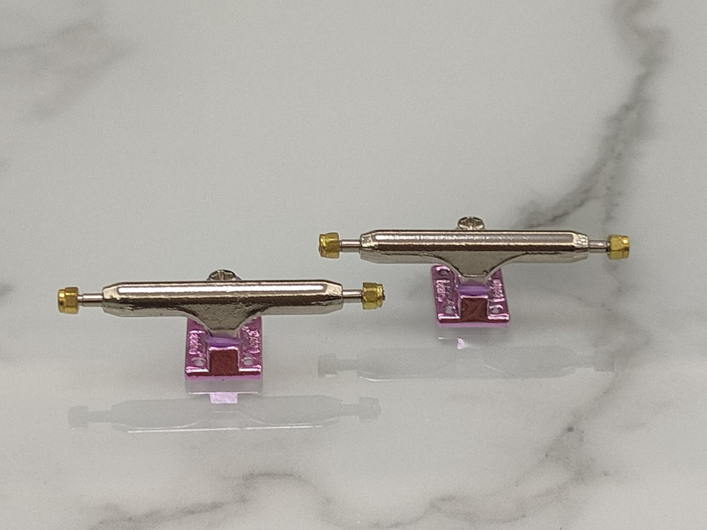 G3 Pro Silver Trucks with Square Colorful Baseplate  32mm/34mm