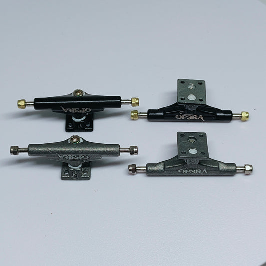 OP3RA Pro Fingerboard Trucks Embedded OP3RA LOGO 34mm