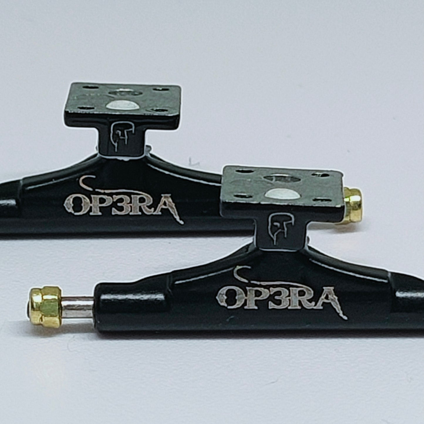 OP3RA Pro Fingerboard Trucks Embedded OP3RA LOGO 34mm