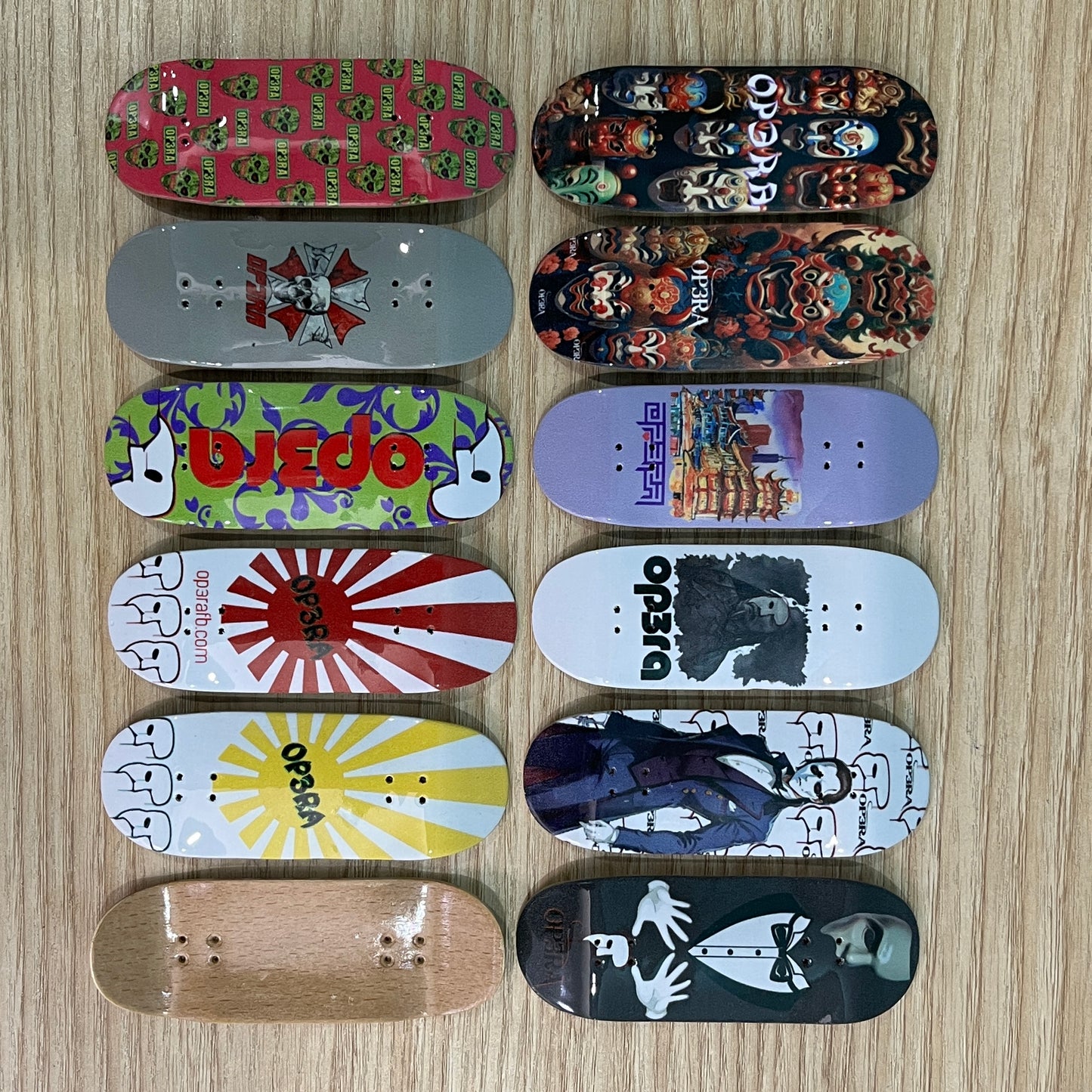 OP3RA V2-Pro Fingerboard Complete 34*96mm-Stamp V2