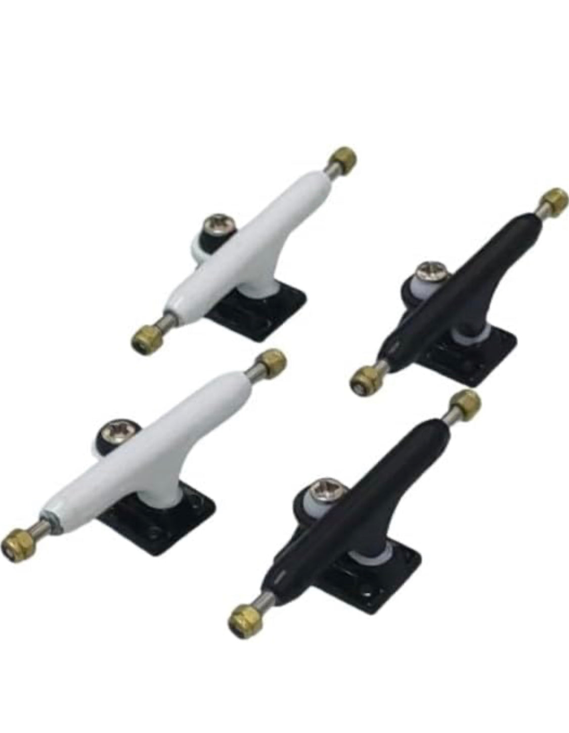 2 sets of  Fingerboard Trucks  Leefai G3-  34mm Solid-Silver baseplate