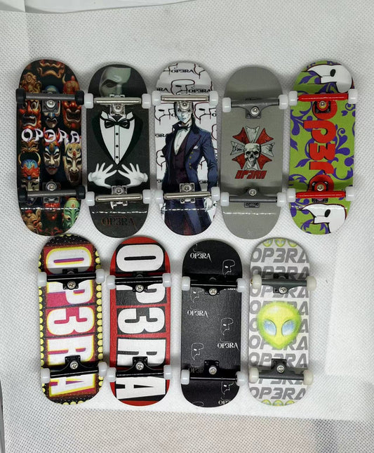 Op3ra Fingerboard Complete Plastic box Package 34*96mm