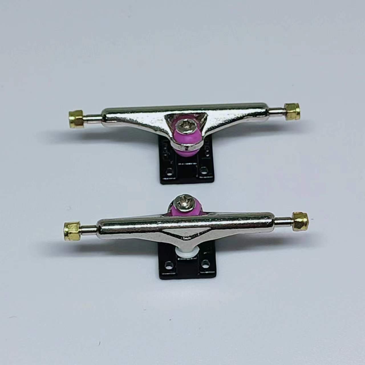 YWT Quality Silver Fingerboard Trucks Size 34mm-Leefai brand